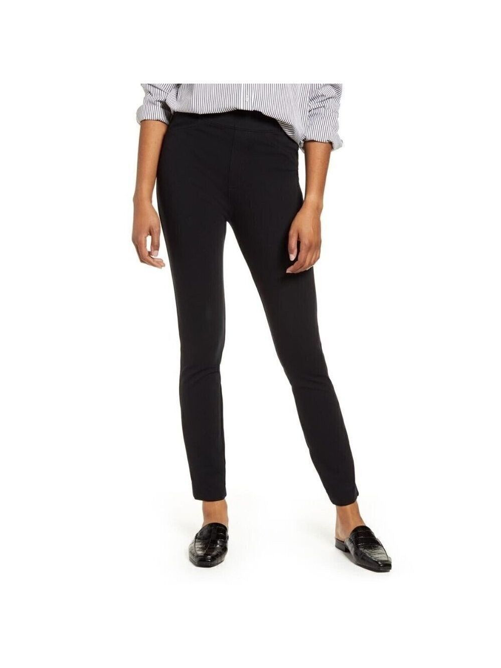 Spanx BNWOT Womens black "the perfect pant" sz small backseam Skinny Ponte Pant